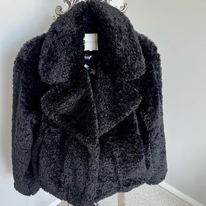 Ave’s Les Filles size medium faux fur jacket